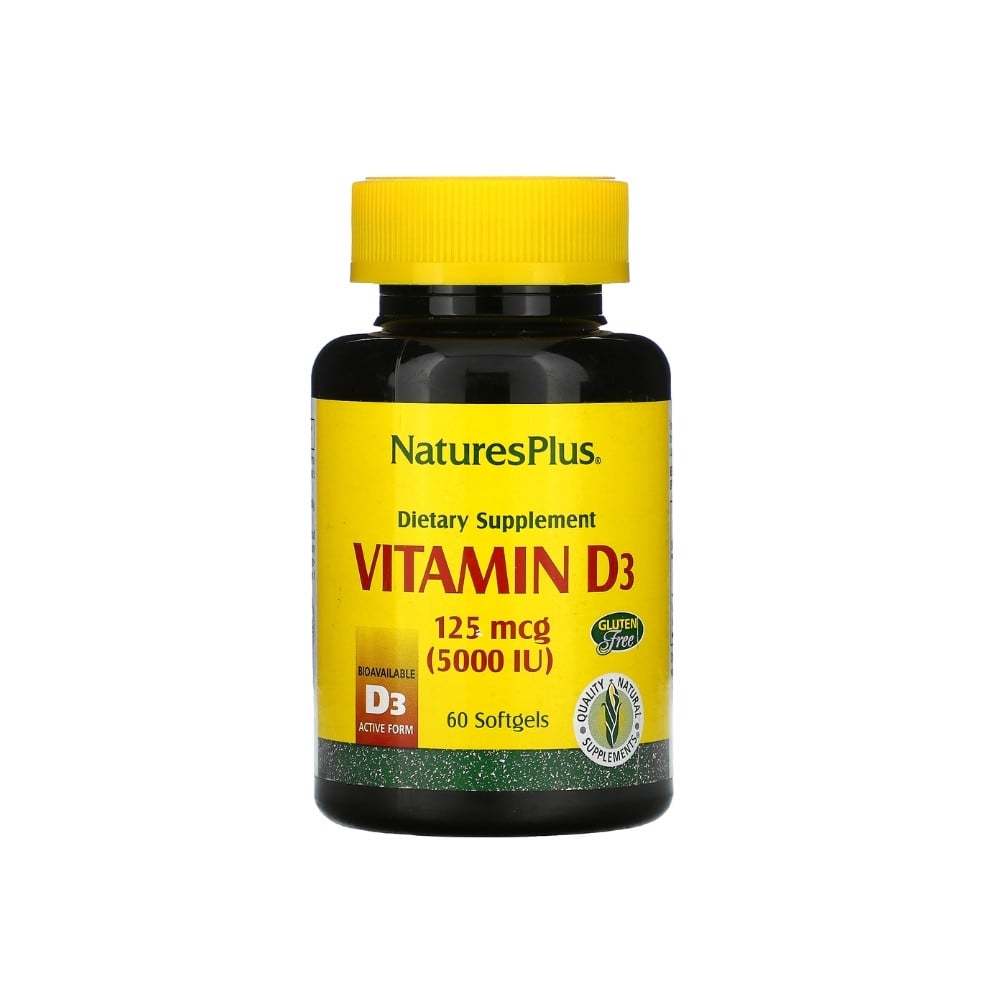Natures Plus Vitamin D3 5000 IU 